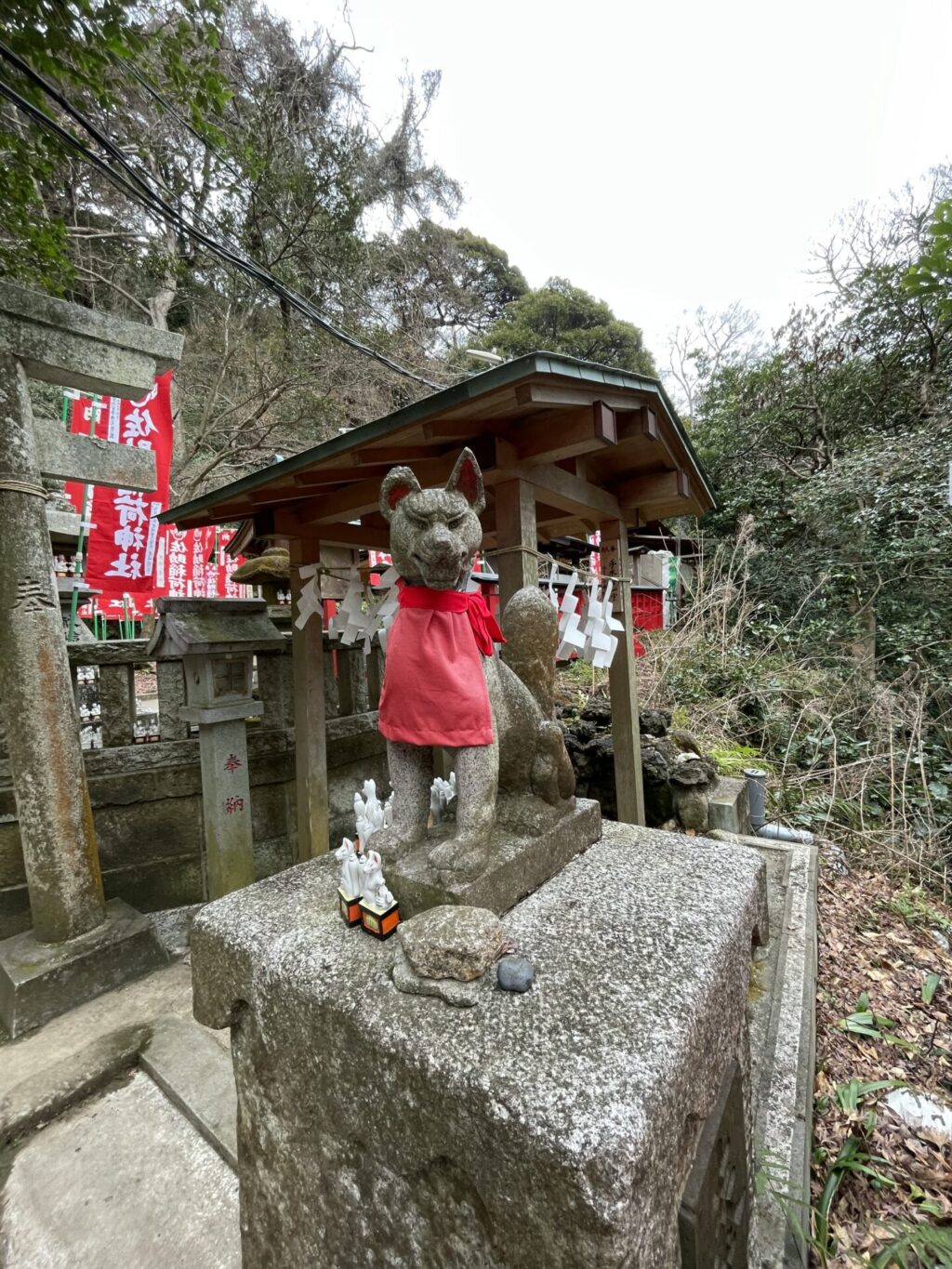 狛狐②（佐助稲荷神社）