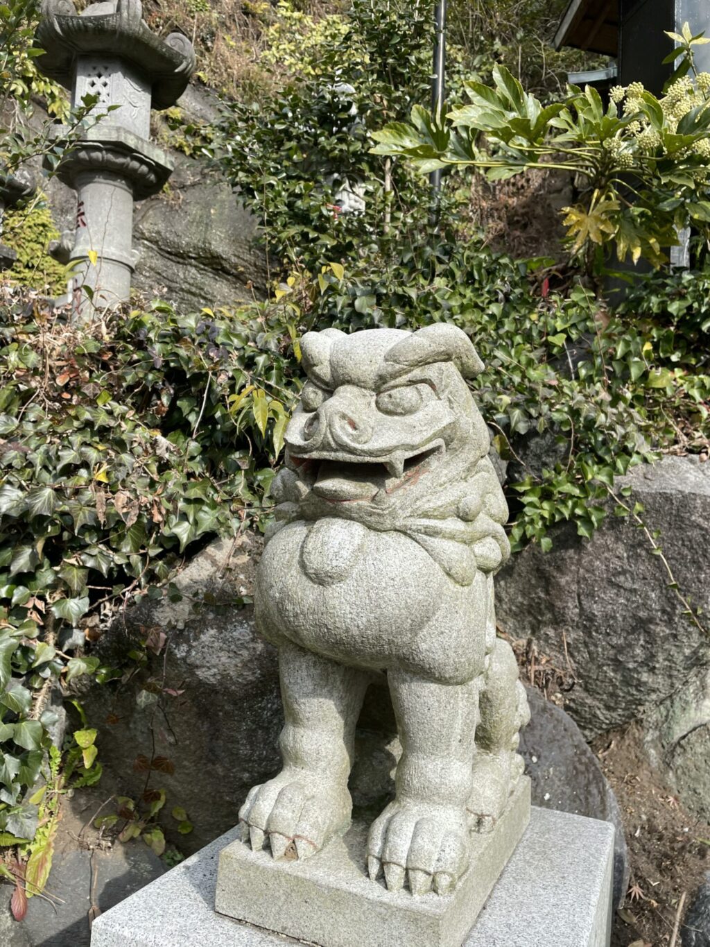 狛犬（上之水神社）