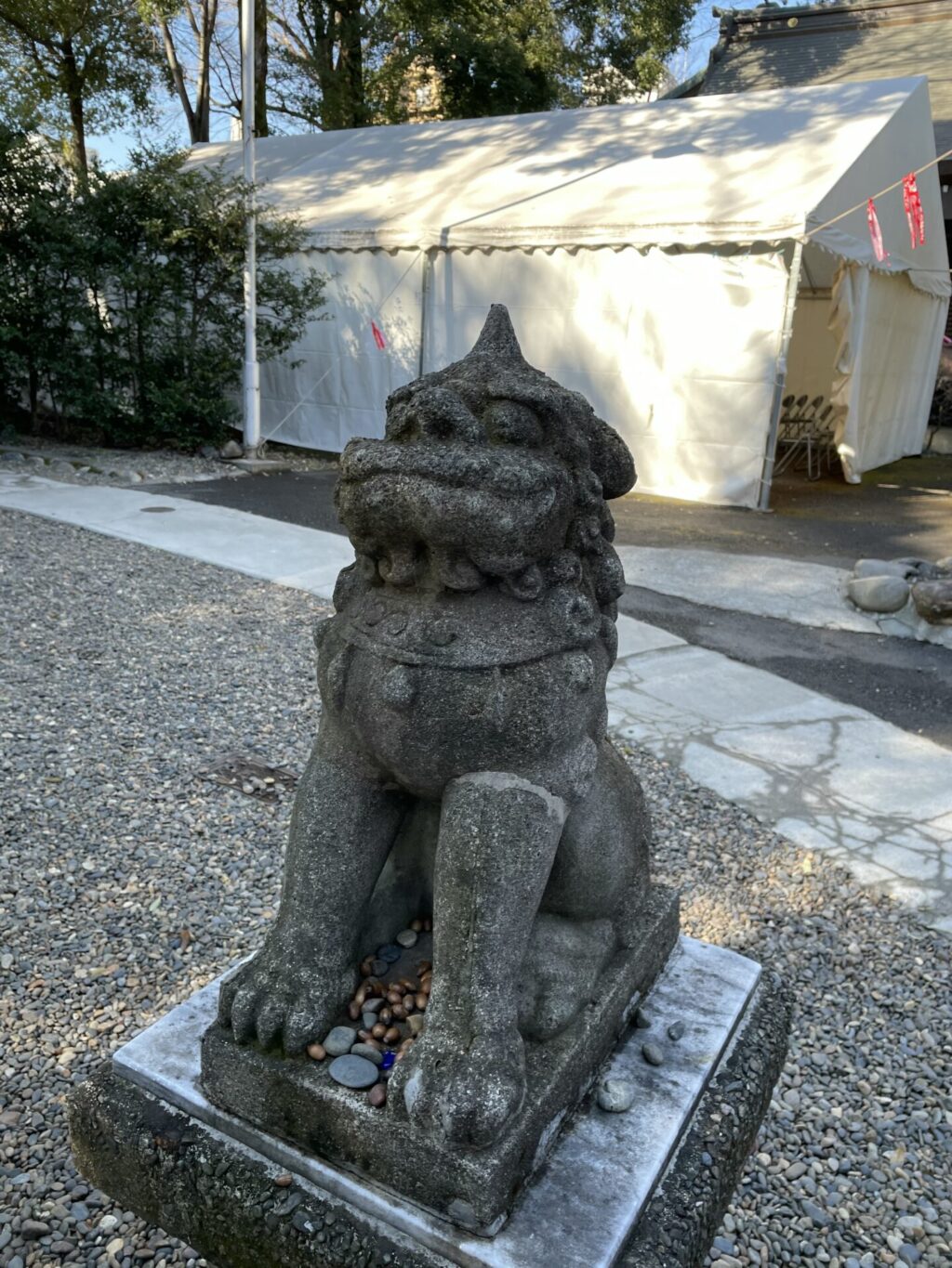 住吉神社・大鷲神社 狛犬（境内社）