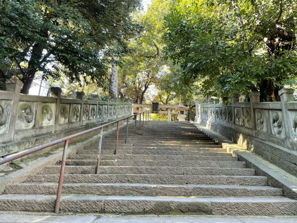 石段（赤坂氷川神社）