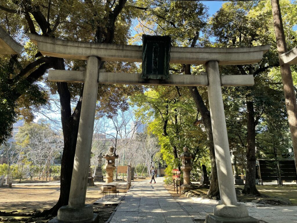 二の鳥居（赤坂氷川神社）