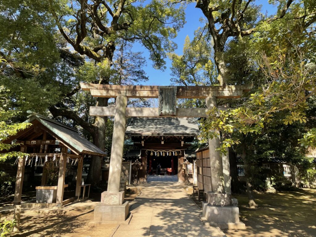 三の鳥居（赤坂氷川神社）