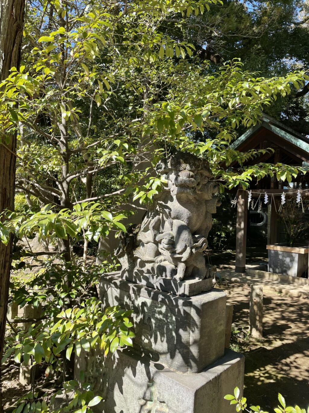 狛犬④（赤坂氷川神社）