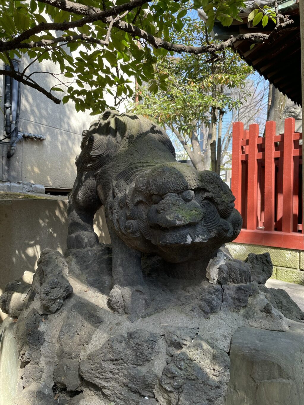 狛犬②（永昌五社稲荷神社）