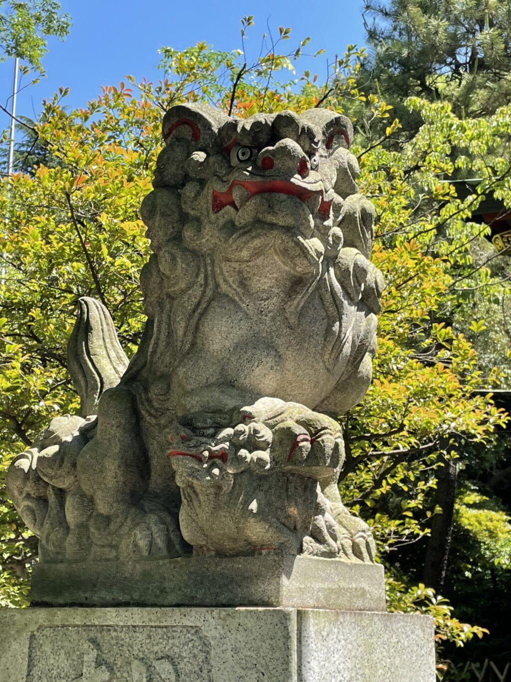 狛犬（王子神社）