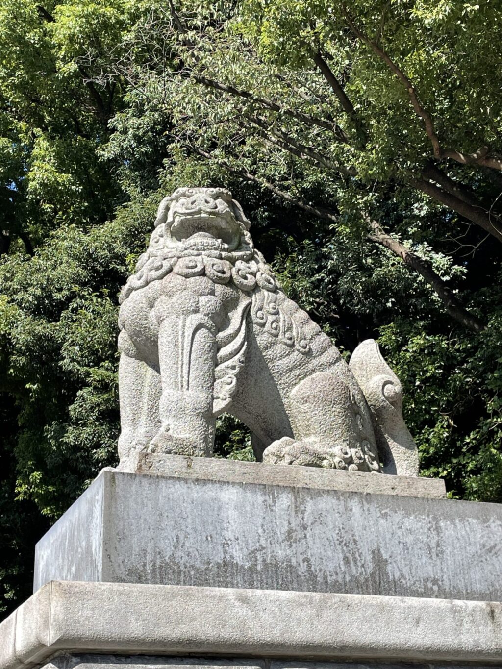 狛犬①（靖国神社）