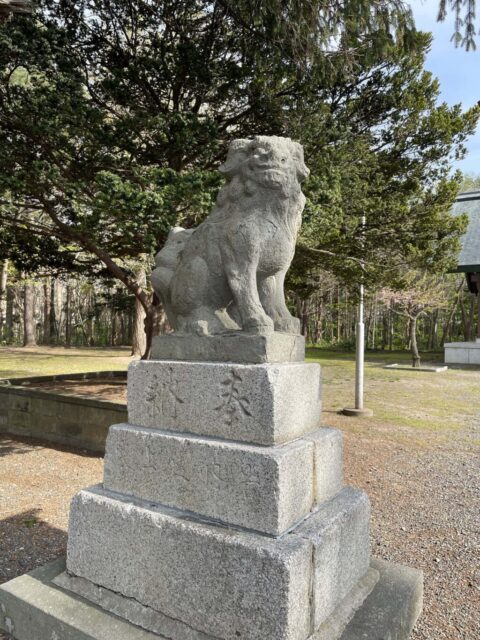 狛犬②（岩内神社）