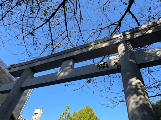鳥居（熊野神社）