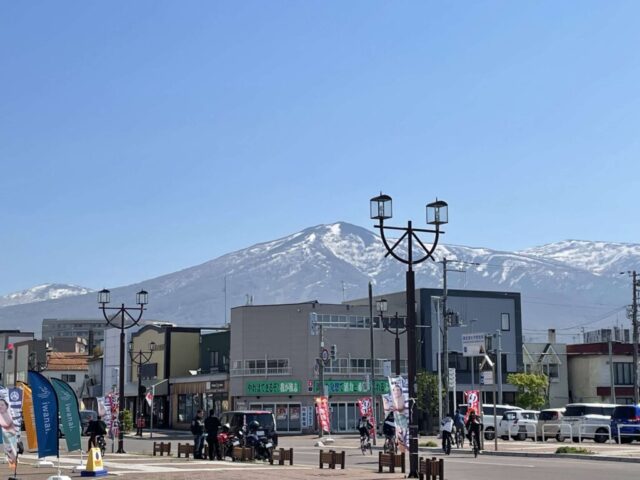 岩内バスターミナル→「岩内山」