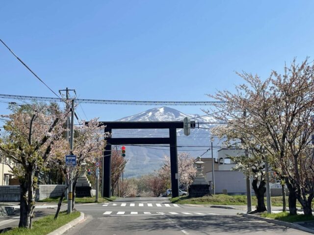 第一鳥居前②（岩内神社）