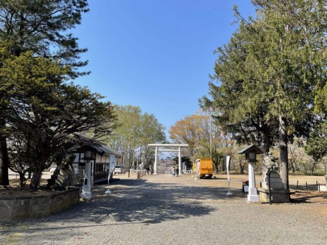 社殿→「第三鳥居」（岩内神社）