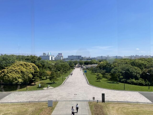 クリスタルビュー→「中央園路」（葛西臨海公園）