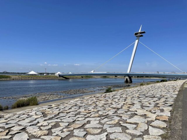 岸辺→「葛西渚橋」②（葛西臨海公園）