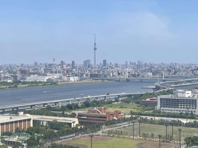 観覧車→「東京スカイツリー」方面（葛西臨海公園）