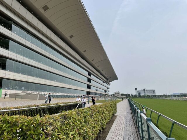 観客席（福島競馬場）