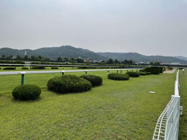 馬場内→「障害競走コース」②（福島競馬場）