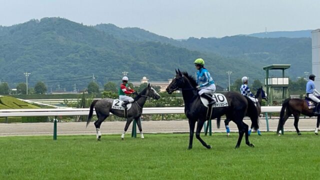 本馬場入場 12R②（福島競馬場）