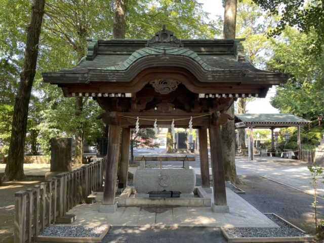 手水舎（日枝神社）