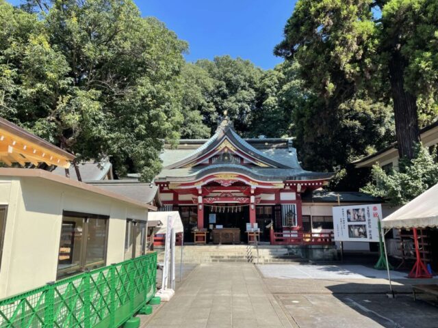 参道→「拝殿」③（日枝神社）