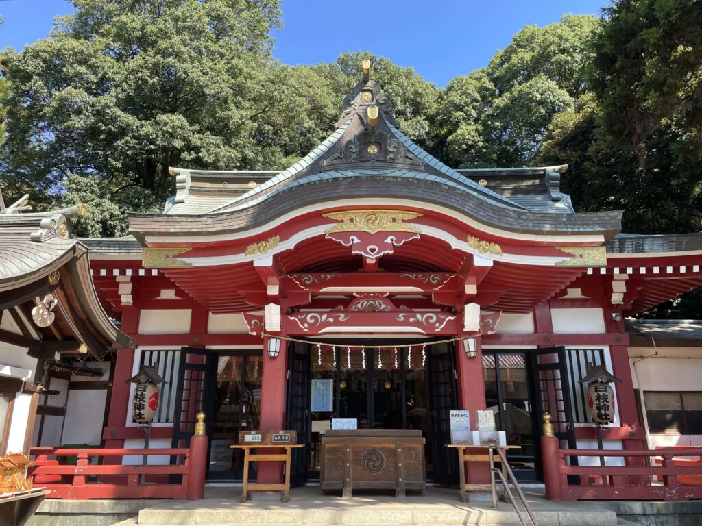 拝殿（日枝神社）