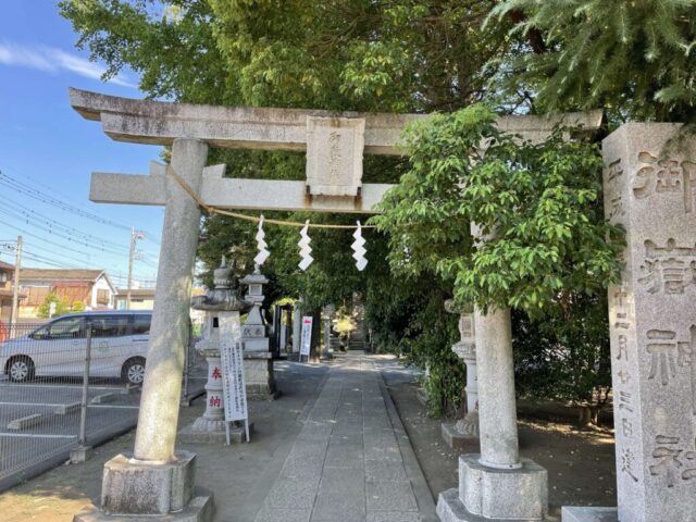 鳥居②（御嶽神社）