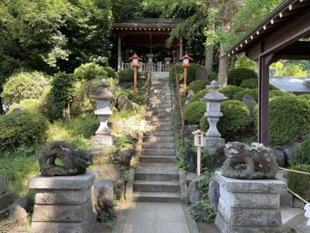 参道→「拝殿」②（御嶽神社）