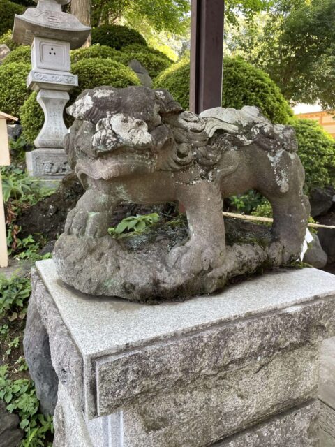 狛犬（御嶽神社）