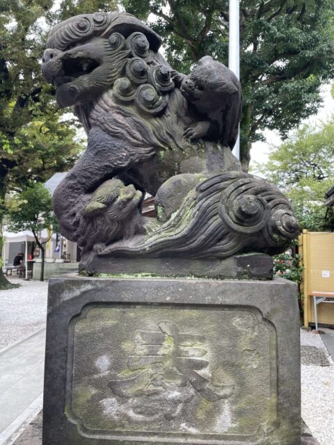 狛犬（蛇窪神社）