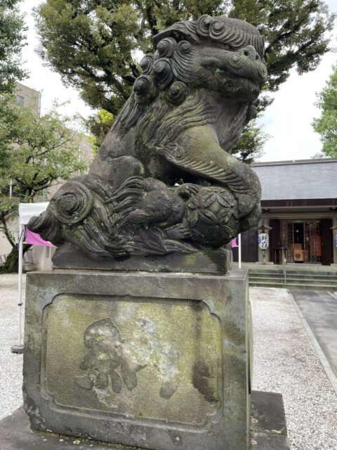 狛犬（蛇窪神社）