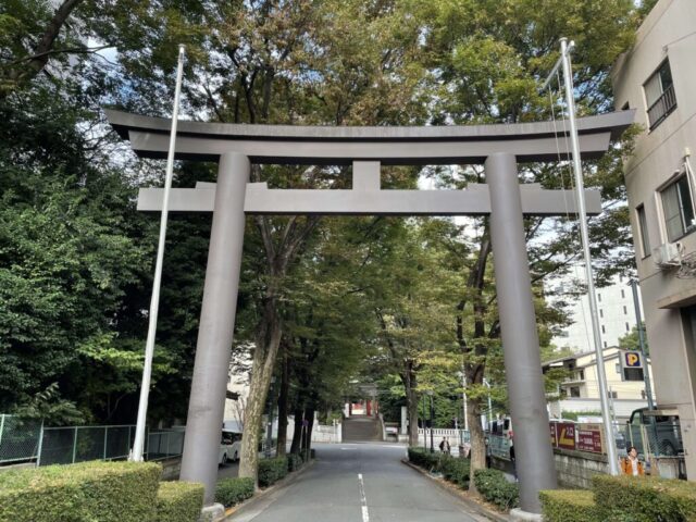 鳥居前（金王八幡宮）