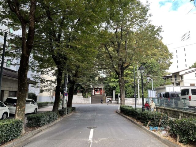 鳥居→「金王八幡宮」（金王八幡宮）