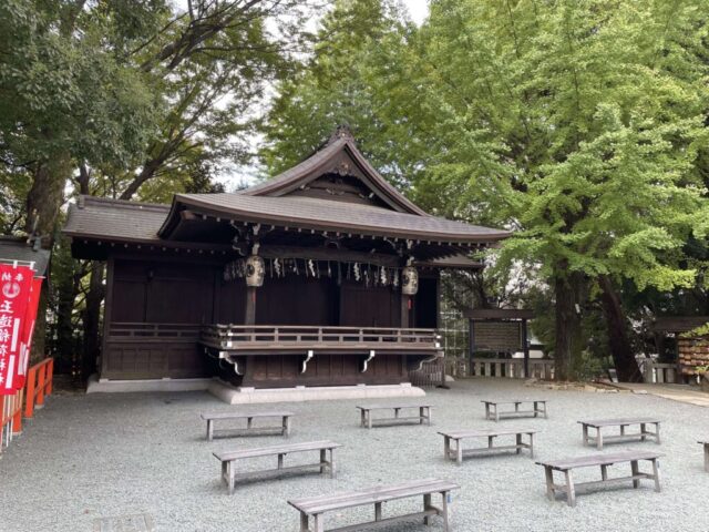 神楽殿（金王八幡宮）