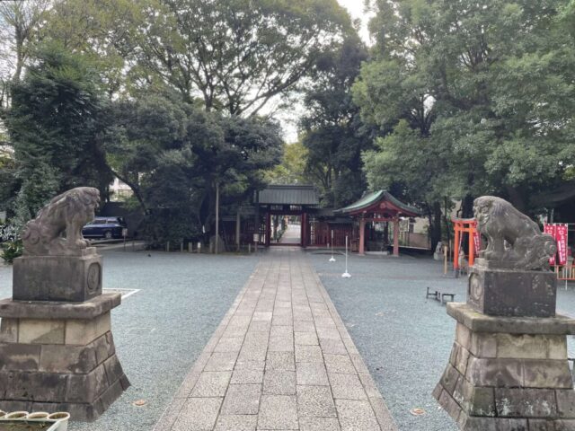 拝殿→「神門」（金王八幡宮）