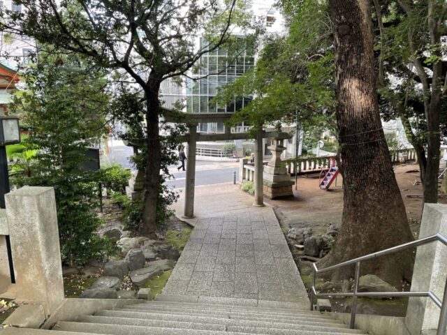 鳥居（金王八幡宮）