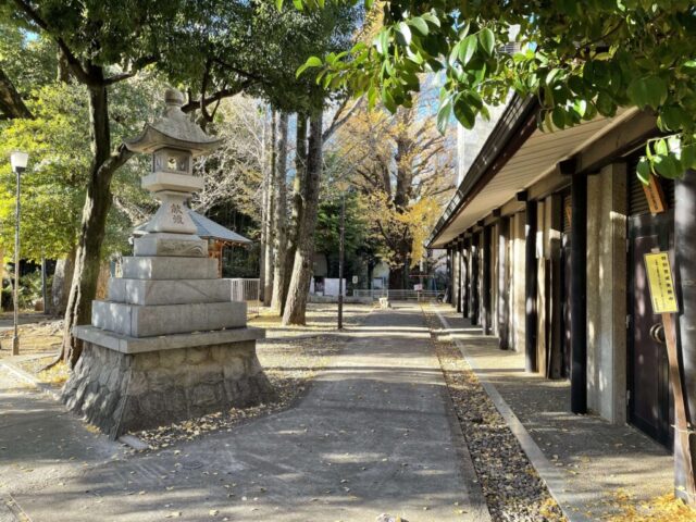 神輿庫（鳩森八幡神社）