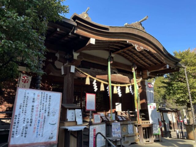 拝殿④（鳩森八幡神社）