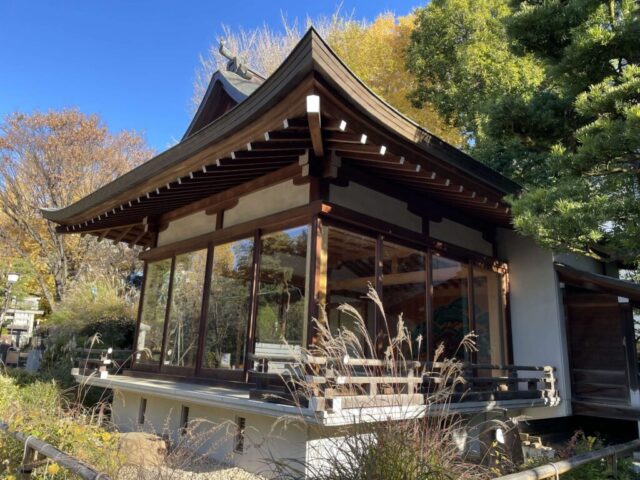 能楽殿（鳩森八幡神社）