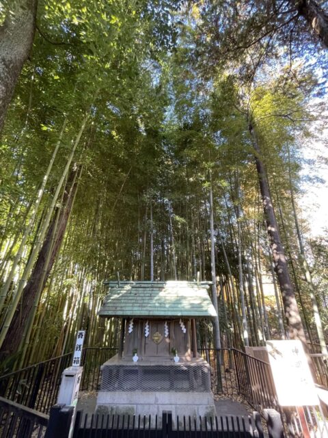 神明社②（鳩森八幡神社）