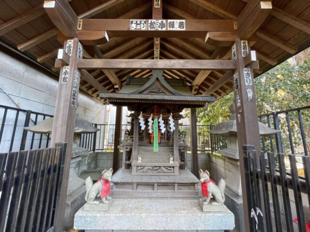 甲賀稲荷社②（鳩森八幡神社）