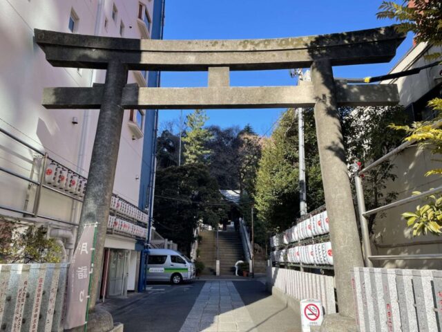 鳥居（御田八幡神社）