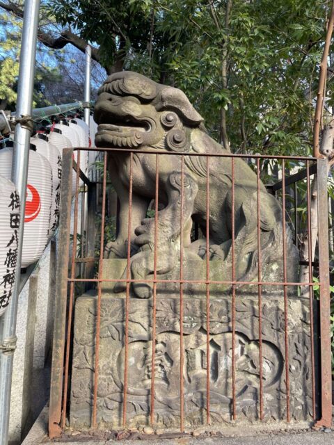 狛犬（御田八幡神社）