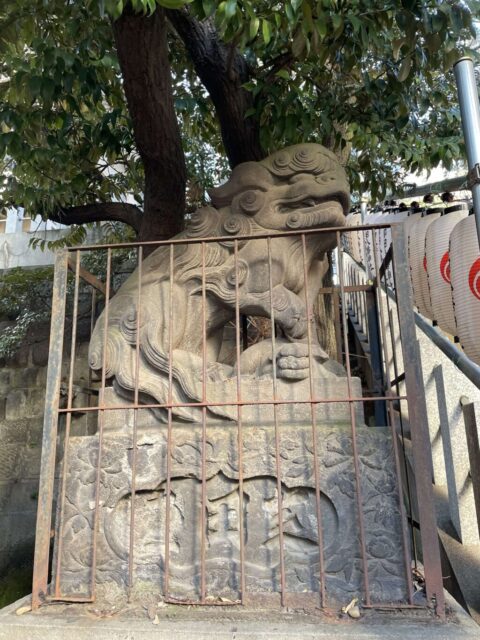 狛犬（御田八幡神社）