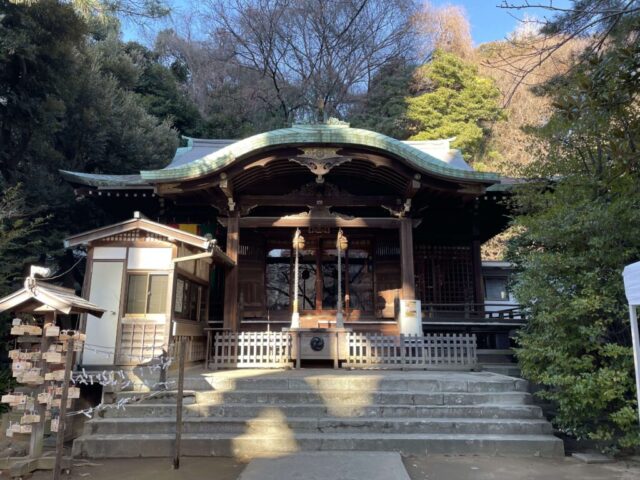 拝殿（御田八幡神社）