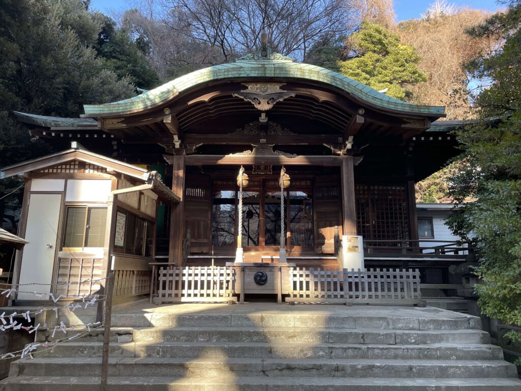 拝殿（御田八幡神社）