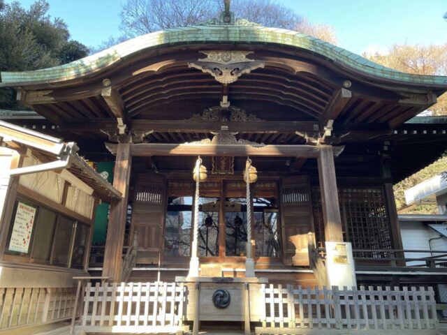 拝殿②（御田八幡神社）