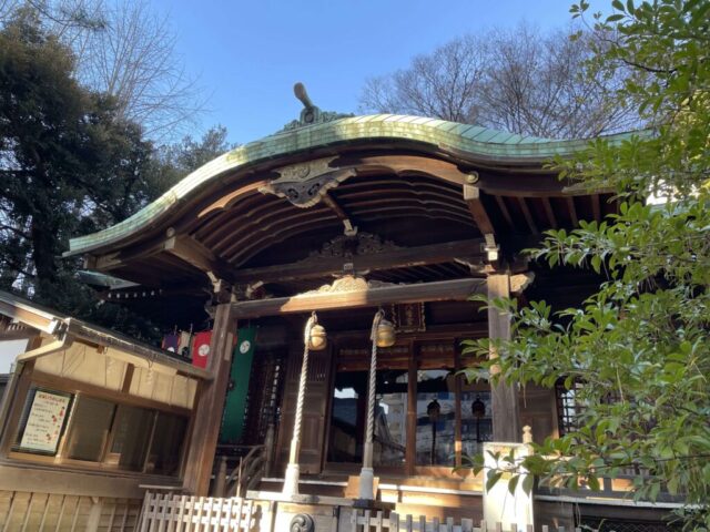 拝殿⑤（御田八幡神社）