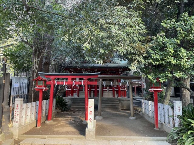 境内社 鳥居②（御田八幡神社）