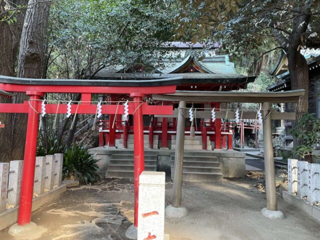 境内社 鳥居③（御田八幡神社）