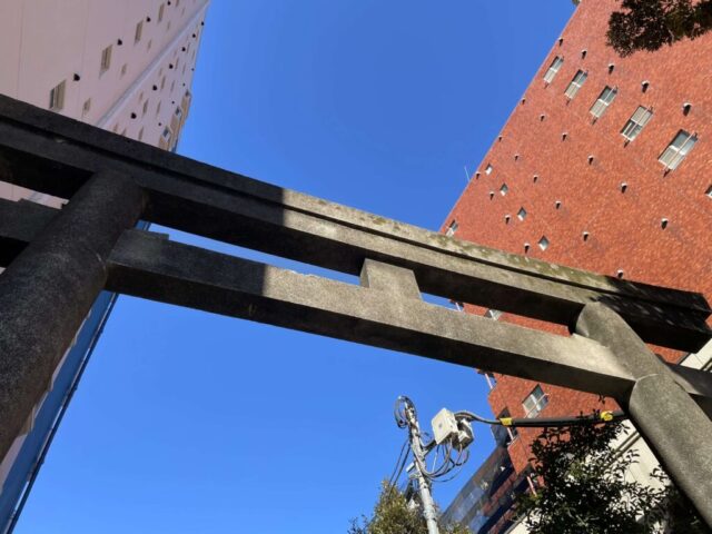 鳥居③（御田八幡神社）