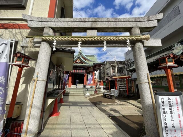 鳥居(吉原神社)